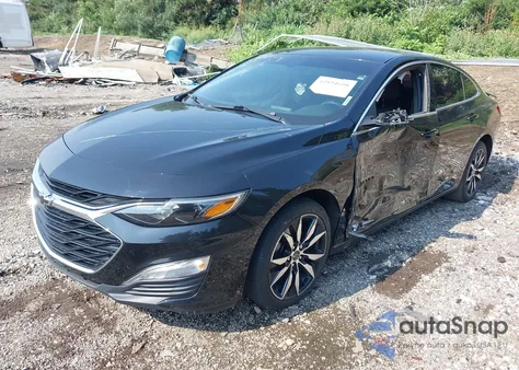 2020 Chevrolet Malibu Fwd Rs из США, поврежденный, VIN 1G1ZG5ST0LF115232